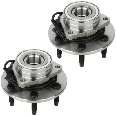 Cojinete de cubo de rueda delantero 2X para Chevrolet Silverado Sierra 1500 1999-2006 4x4 Foto 1 de 4