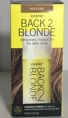 EVERPRO Volver a 2 Rubio RUBIO OSCURO Temporal, Solución Instantánea para Raíces Oscuras Foto 1 de 3