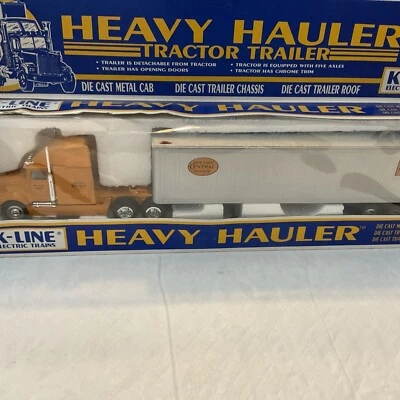 K-Line New York Central NYC Heavy Hauler Tractor Truck With Trailer 1/64 Diecast - Image 1 of 2