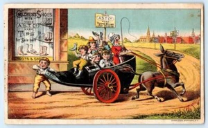 HAGERSTOWN MD MRS ROSE TOCHTER A.S.T. CO KINDERSCHUHE DONALDSON BROS LITHO - Bild 1 von 2