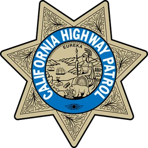 Calcomanía de la Patrulla de Carreteras de California pegatina vinilo logotipo coche parachoques camión Cornhole - Imagen 1 de 1