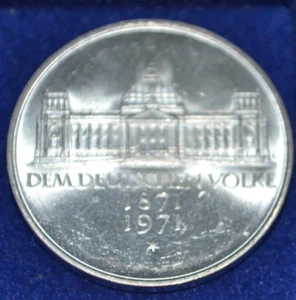 5-DM-Gedenkmünze, 1971 G, Dem Deutschen Volke, Silber - Bild 1 von 2