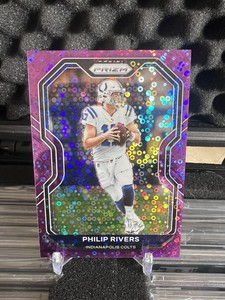 2020 PANINI PRIZM NO HUDDLE PURPLE PRIZM PHILIP RIVERS /35 COLTS CHARGERS