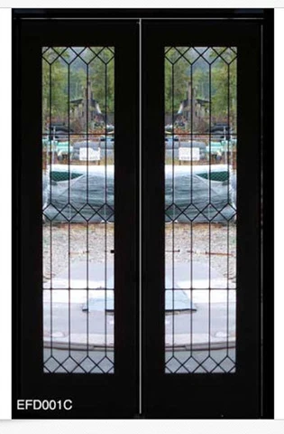Heritage Design full  leaded  glass interior Doors all sizes Cover