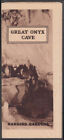 Great Onyx Cave Hanging Gardens & Hotel Mammoth Cave KY folder 1930s