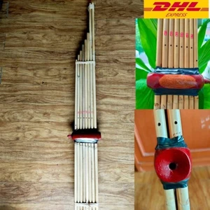 Khaen Bamboo Thai Musicial Instrument Mouthorgan Professional Am Key - Picture 1 of 8