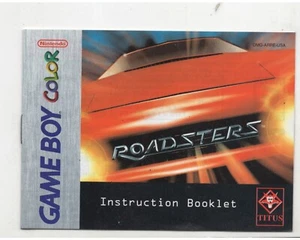 Roadsters GBC MANUAL ONLY Authentic NO TRACKING - Picture 1 of 1