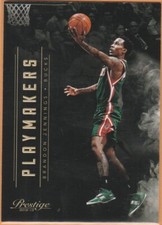 2012-13 PRESTIGE PLAYMAKERS BRANDON JENNINGS RARE