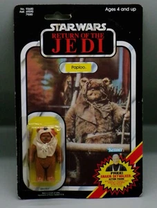 1983 Kenner STAR WARS Return of the Jedi PAPLOO Sealed MOC figure 79C Last 17 !! - Picture 1 of 16