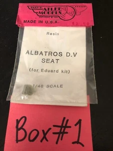 Atlee Models 1/48 Albatros DV Sitz für Eduard Modellflugzeug Bausatz - Bild 1 von 1