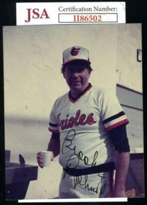 Brooks Robinson JSA Coa Hand Signed Original Orioles Photo Autographed - Picture 1 of 2