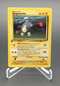1999 Pokemon Basisset 1. Auflage SPANISCH Magnemit Nr. 53/102 NP/NM * - Bild 1 von 2