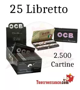 OCB Carta Premium a doppia finestra n. 4 70 mm - 25 libretti - Foto 1 di 2