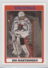 1992-93 Semic Hockey Norwegian Elite Series Jim Marthinsen #1