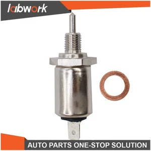 Labwork Shut Off Solenoid For Deere/Kawasaki M138477 21188-2011 345-FD611V LT180 - Picture 1 of 11