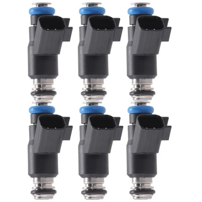 Set of 6 Fuel Injectors Gas for Hyundai Veracruz Azera Kia Sedona Sonata Amanti Foto 1 de 4