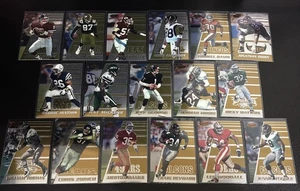 1996 Bowman's Best Football 17 Karten Lot Terrell Davis/Jonathan Ogden RC/5 RC's - Bild 1 von 18