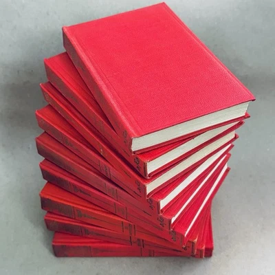 The Worlds 100 Best Short Stories 1927 EXCELLENT Funk & Wagnalls Red - Image 1 of 4