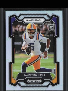 2024 Panini Prizm Draft Jayden Daniels #108 Rookie Silver Prizm - Picture 1 of 2