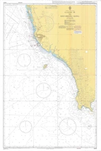 3232 Taiwán Costa Oeste O Luan Pi Kao Hsiung Kang Carta Mapa Marina Muro Almirantazgo - Imagen 1 de 6
