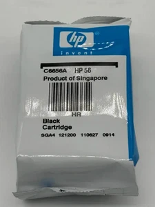 Genuine HP 56 C6656A Black Ink Cartridge - Expired - Picture 1 of 4