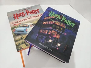 Harry Potter and the Prisoner of Azkaban & Chamber Of Secrets Hardcover Books - Imagen 1 de 11