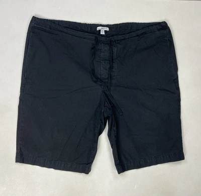 James Perse Drawstring Lightweight Shorts Men Size 2 Medium Black MUD4161 - Image 1 of 4
