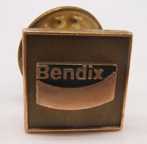 SPILLA DA BAVERO VINTAGE BENDIX RIEMPITA D'ORO - Foto 1 di 4