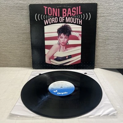 TONI BASIL - WORD OF MOUTH Vinyl LP Record CHRYSALIS CHR-1410 Mickey 1982 12" - Image 1 of 4