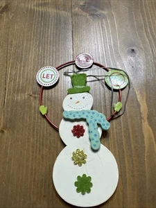 Schneemann Weihnachtsschmuck  - Bild 1 von 2