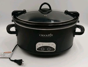 Crock-Pot Original Slow Cooker Model SCCPVP400-py Programmable Cooker Used - Picture 1 of 14