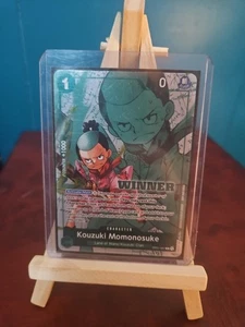 WINNER Kouzuki Momonosuke OP01-041 - Tournament Pack Vol.7 - One Piece TCG - Bild 1 von 5