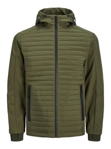 JACK&JONES Herren Jacke Windbreaker Schwarz JCOTOBY AIR HYBRID JACKET SN - Picture 1 of 11