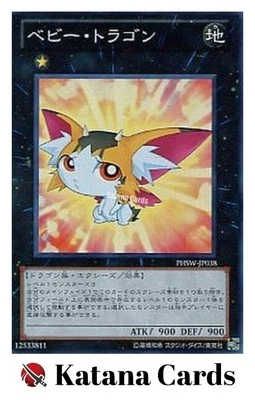 Yugioh Cards | Baby Tiragon Super Rare | PHSW-JP038 Japanese - Image 1 of 4