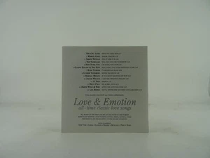 THE CHI-LITES/MARVIN GAYE LOVE AND EMOTION (79) 14 Track Promo CD Album Plastic - Picture 1 of 7