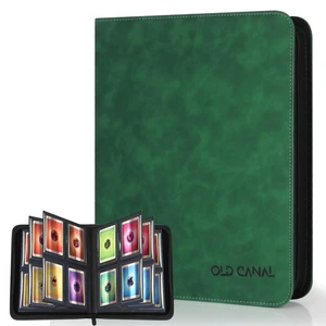 Top Loader Binder, 4 Pockets Card Binder Holds 112 Top Loaders, Premium Tradi... - Bild 1 von 8