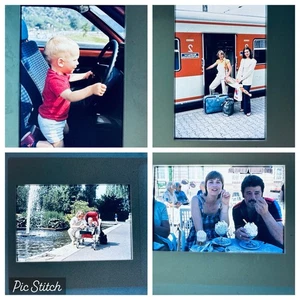 Vintage 1960s 1970S Photo Slides Job Lot PEOPLE FAMILY LIFE GERMANY x 225 PCS - Picture 1 of 24