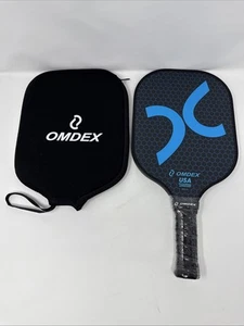 OMDEX Pickleball Paddel Dex V5 Graphit Kohlefaser mit Schutzhülle Neu ohne Etikett  - Bild 1 von 6