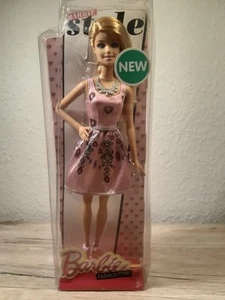Barbie Fashionistas Style Party Dolls NEU OVP Light Pink Heart Print BLT10 2014 - Bild 1 von 9