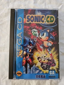 Sonic CD (Sega CD 1993) Complete CIB - Manual, Original Case, Disc - Picture 1 of 10