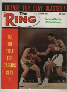 The Ring Magazine Muhammad Ali Ken Buchanan January 1971 032621nonr - Imagen 1 de 1