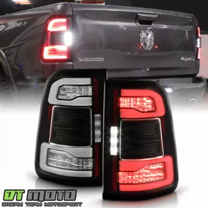2019-2023 RAM 1500 w/Blind Spot Type Full LED Sequential Tail Lights Brake Lamps - Picture 1 of 13