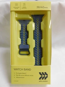 Apple Watch Silicone Band | 38/40mm Vivid Blue | All in Motion - Picture 1 of 6