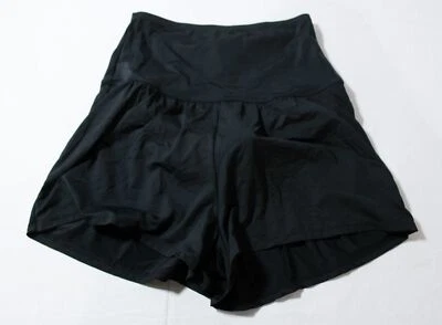 Leilani Women's Solids Control Short Swim Bottom CG2 Black Size 12 NWT - Image 1 of 3