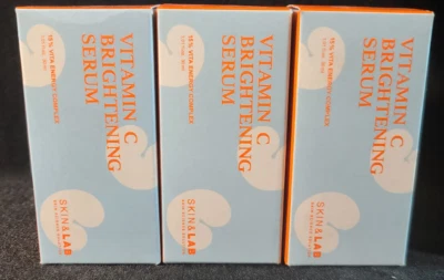 ❤Best Price Lot 3X❤ SKIN & LAB Vitamin C Brightening Serum 1.01oz 30ml US Seller - Image 1 of 3