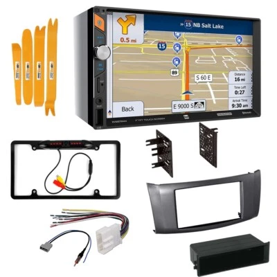 Receptor de navegação duplo 7" rádio AM/FM Bluetooth para 2013-2019 Nissan Sentra - Imagem 1 de 4