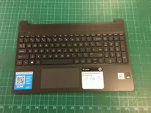 OEM HP 15-DY Series Top Case Palmrest Touchpad Keyboard 4D0P5TSTP00 Grade A - Photo 1/3