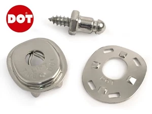 Kit de sujetador cubierta de dosel para barco DOT 3/8" tornillo de acero inoxidable enchufe de placa de tachuela - Imagen 1 de 4