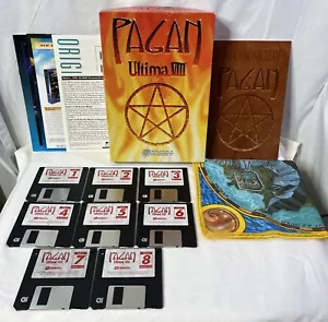 ULTIMA 8 VIII: PAGAN - PC Big Box - Discos de 3,5" 1994 Origins IBM - Con mapa y manual - Imagen 1 de 10