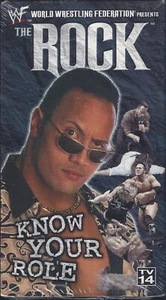 WWF WWE Wrestling - The Rock: Know Your Role (VHS, 1999) Dwayne Johnson NEW - Picture 1 of 2